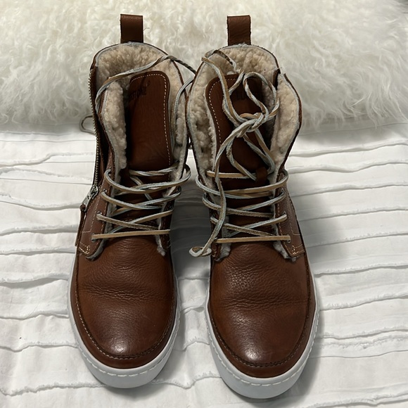 Blackstone CW96 Genuine Shearling Lined Sneaker Boot size 8 - Picture 10 of 12